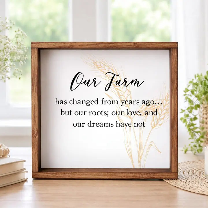 Our Farm | Framed Art Print
