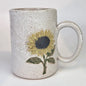 Sunflower Stoneware Mug – 14 oz