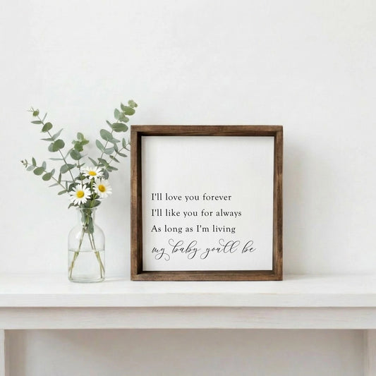 My Baby You’ll Be | Framed Art Print