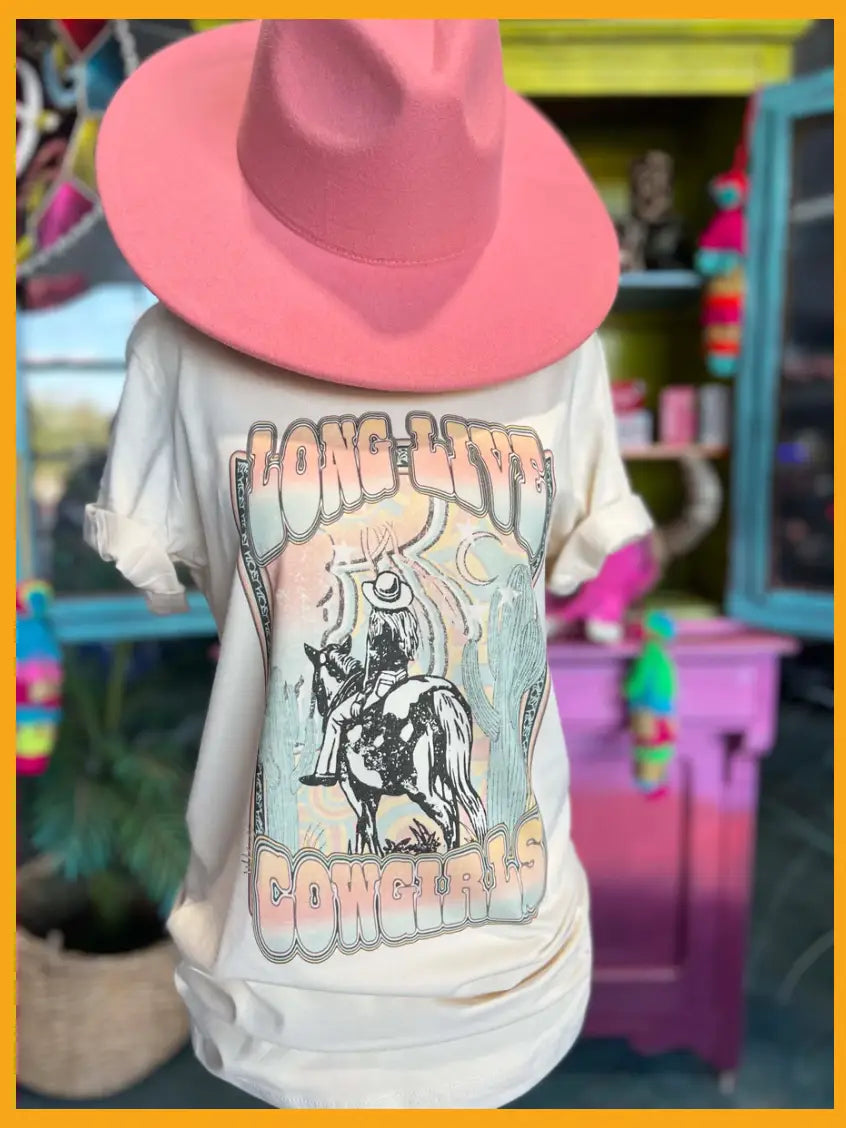Long Live Cowgirls Tee
