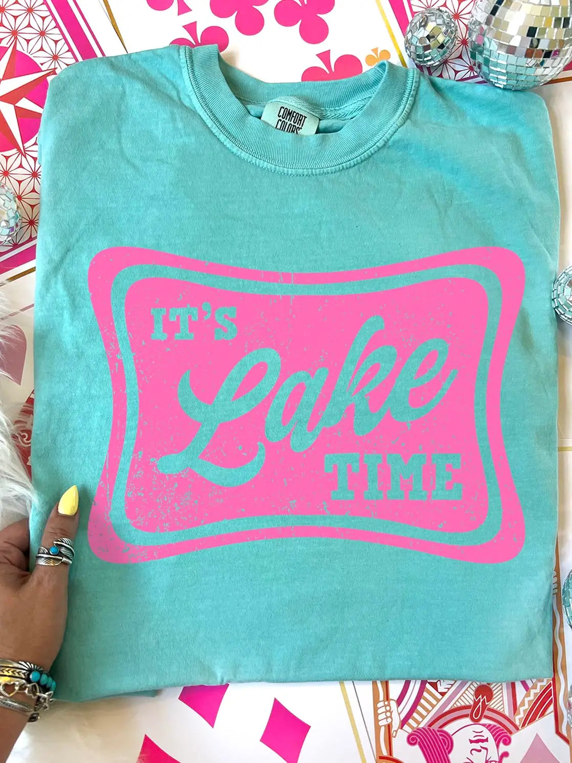 It’s Lake Time Graphic Tee