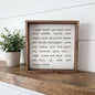 I Hope There Are Days | Framed Art Print