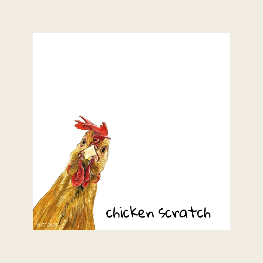 Chicken Scratch - Post-It Notes