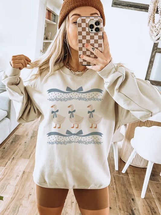 Cozy Goose Crewneck/Tee