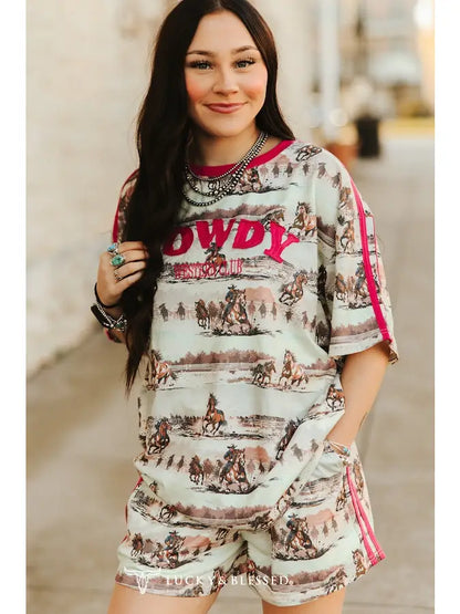 Howdy Cowgirl Lounge Set