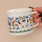 Farmhouse Floral Cow Mug