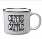 "Coffee Then Cattle" Mug - Western Farmhouse Coffee Cup